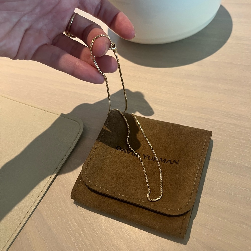 David Yurman Box Chain Gold Necklace - Picture 6 of 12